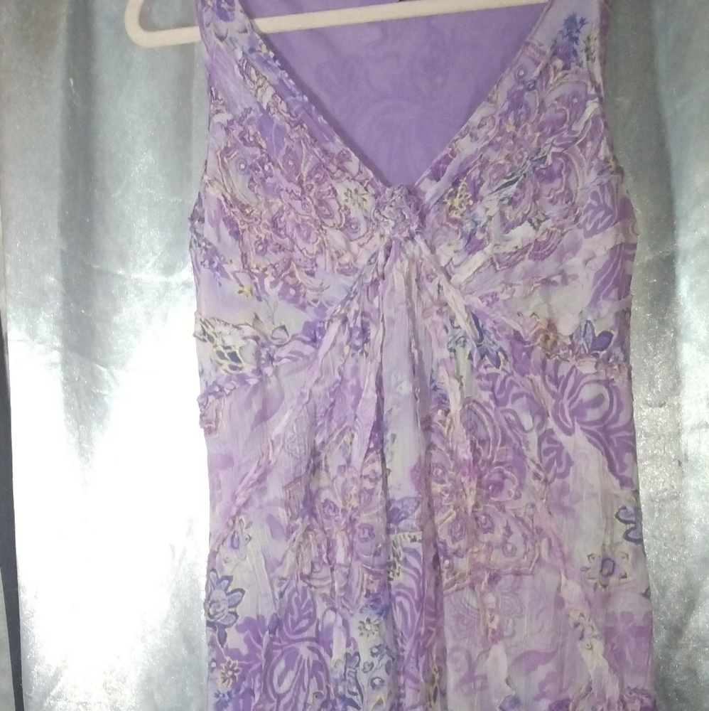 Purple dress